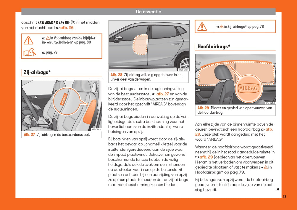 2018-2019 Seat Ibiza Owner's Manual | Dutch