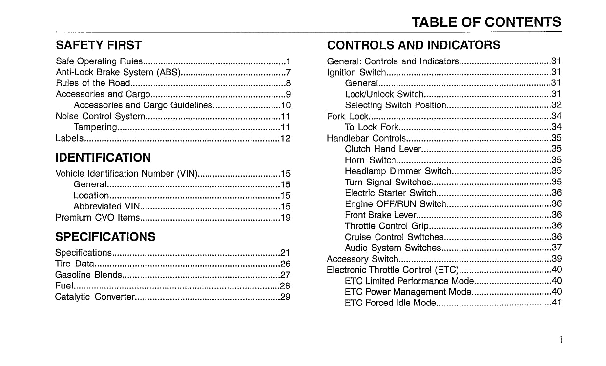 2013 Harley-Davidson FLHRSE5 Owner's Manual | English