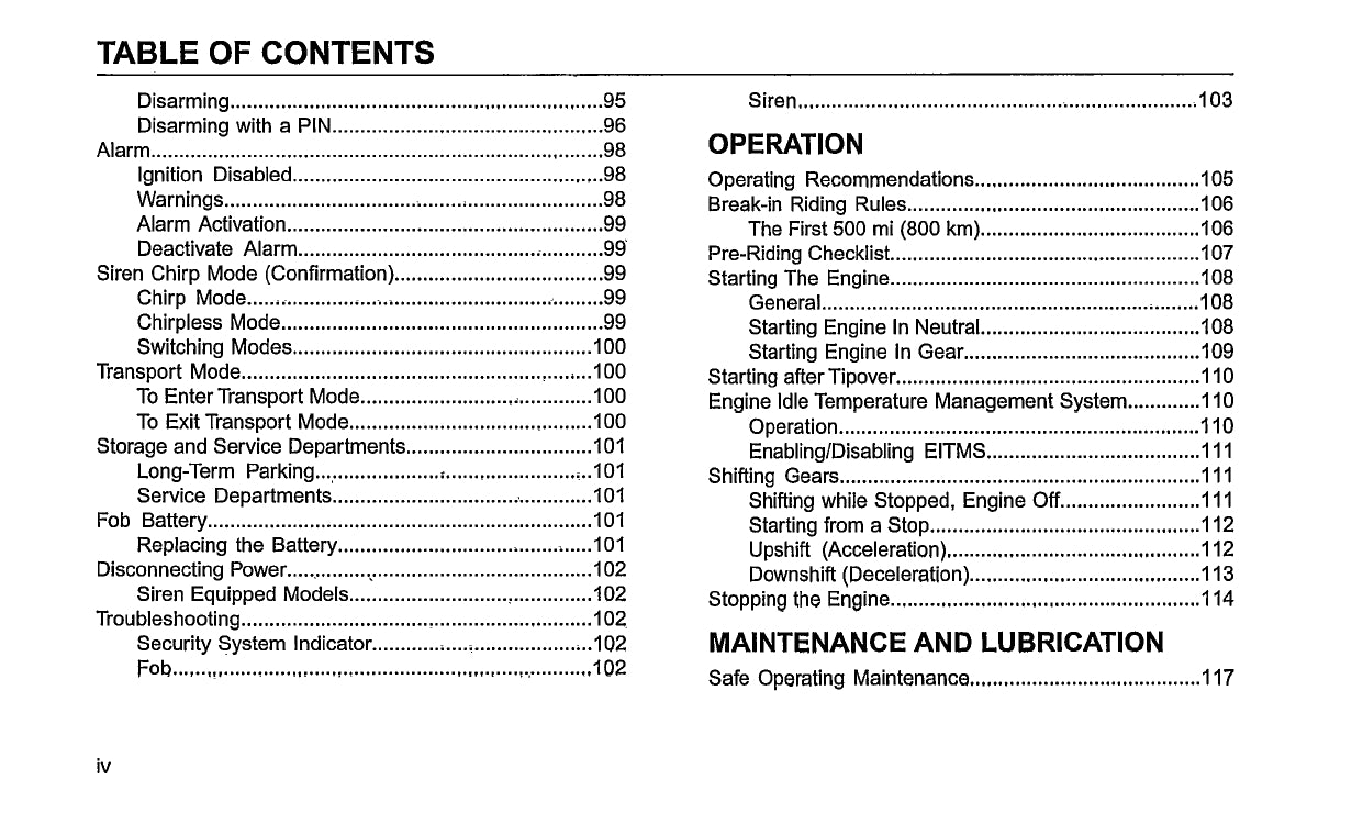 2016 Harley-Davidson Trike Owner's Manual | English