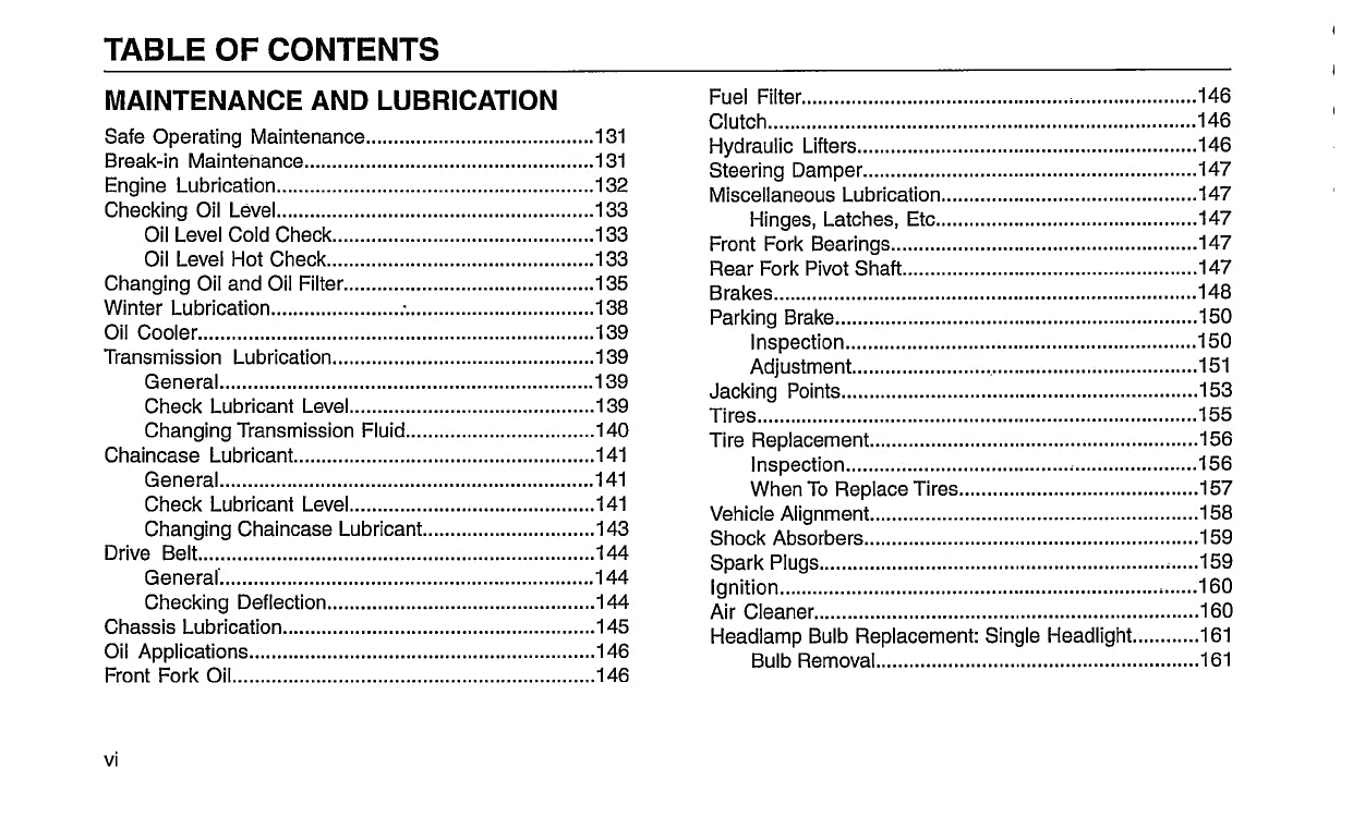 2010 Harley-Davidson Trike Owner's Manual | English