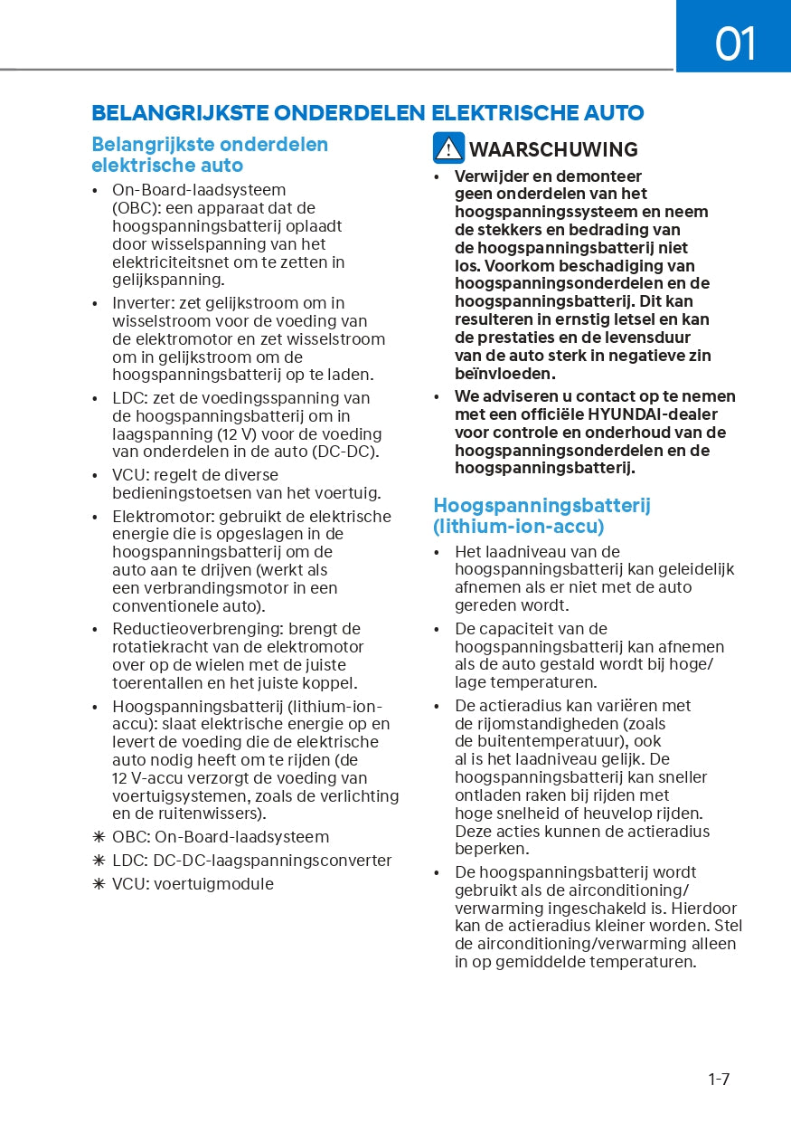 2022-2023 Hyundai Ioniq 5 Gebruikershandleiding | Nederlands
