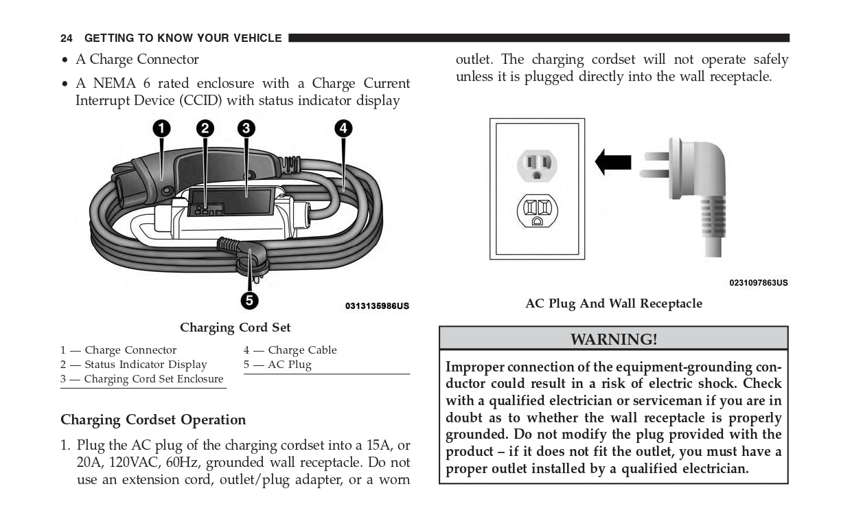 2018 Fiat 500e Owner's Manual | English