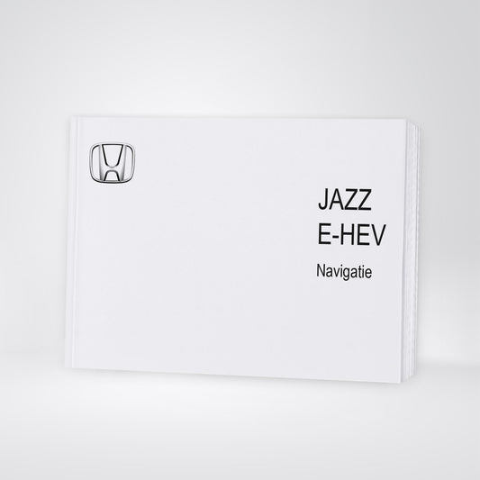 2021 - 2023 Honda Jazz e:HEV Navigatie Handleiding | Nederlands