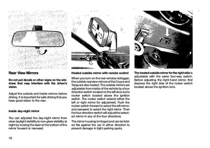 1986 Porsche 911 Turbo / Carerra Owner's Manual | English