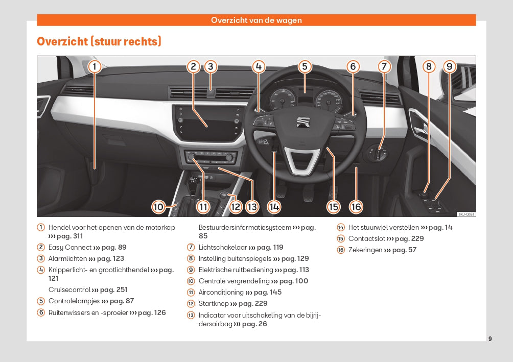 2019-2020 Seat Ibiza Owner's Manual | Dutch