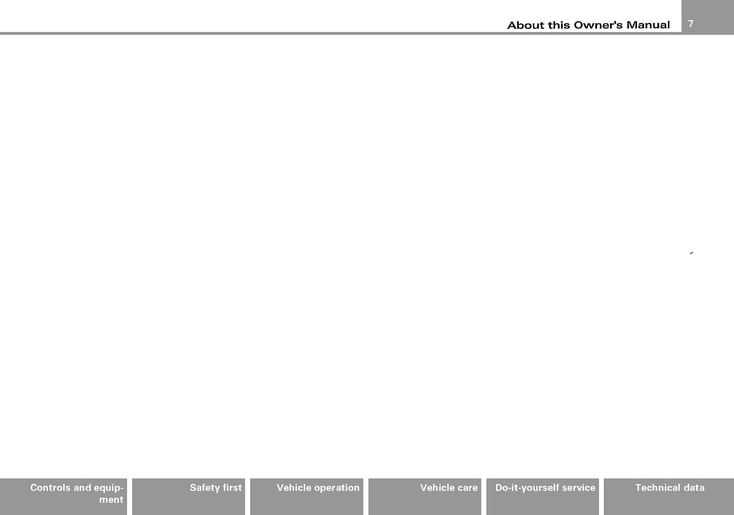 2006 Audi S4 Owner's Manual | English