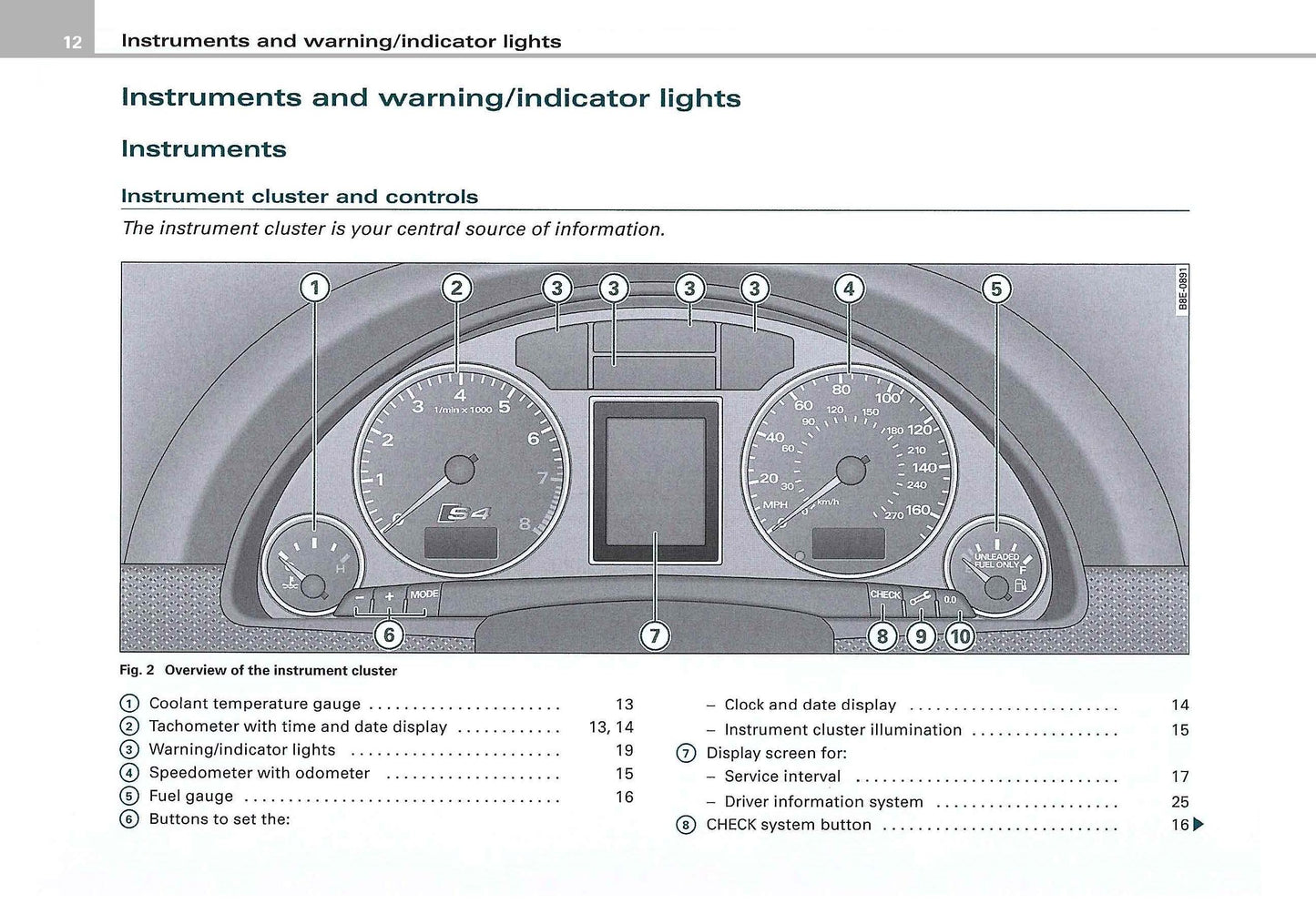 2007 Audi S4 Gebruikershandleiding | Engels