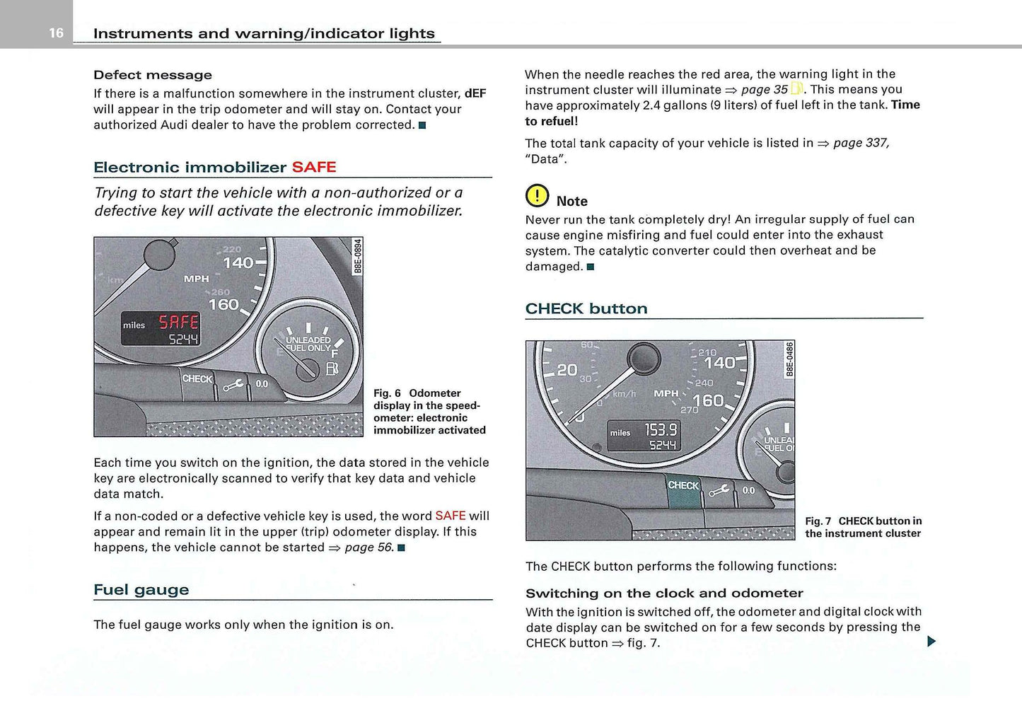 2006 Audi S4 Owner's Manual | English