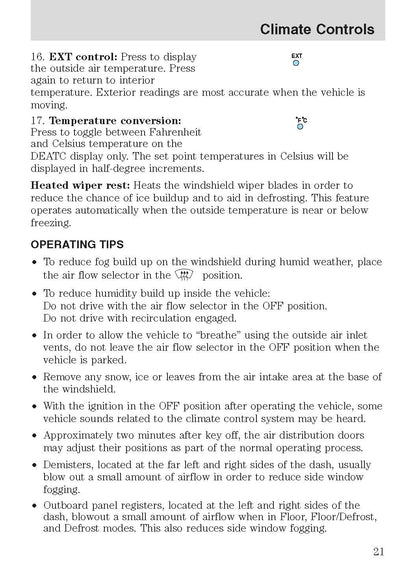 2003 Ford Thunderbird Gebruikershandleiding | Engels