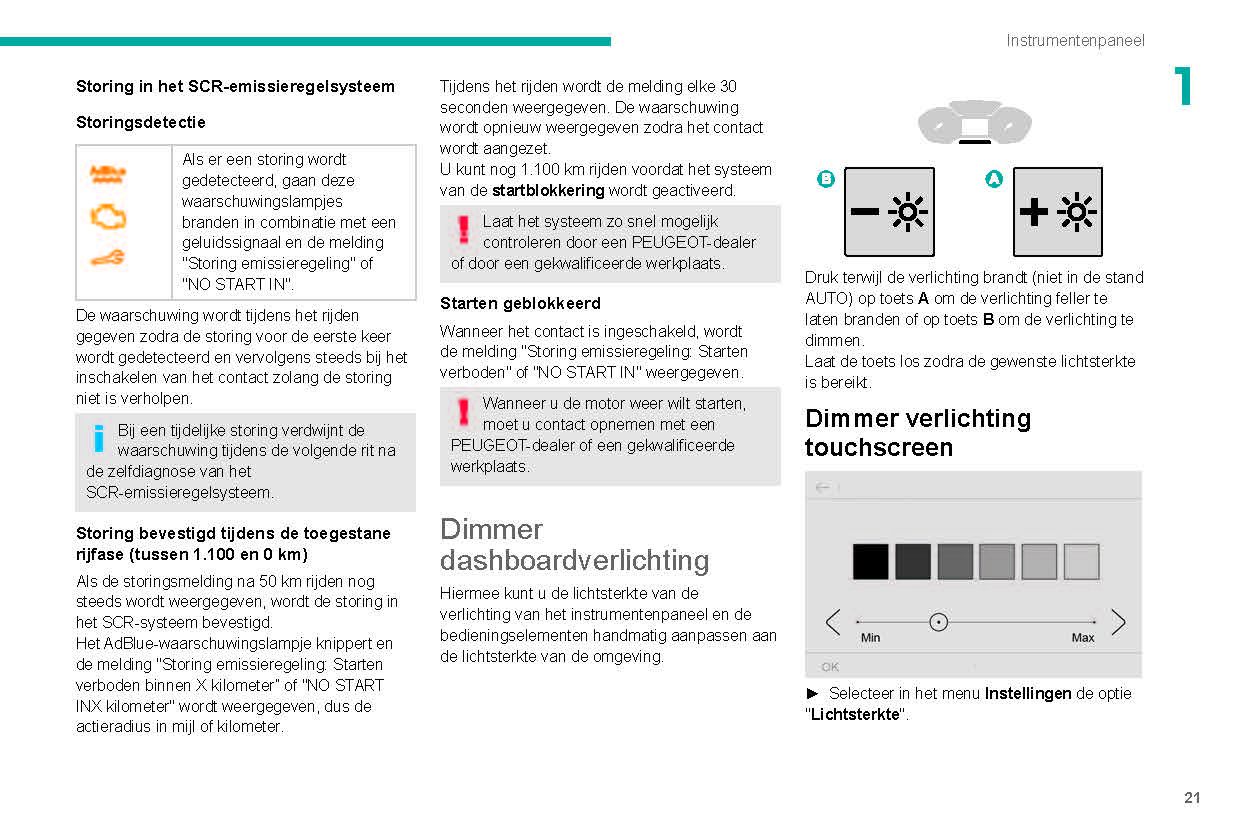 2019-2022 Peugeot Partner Owner's Manual | Dutch