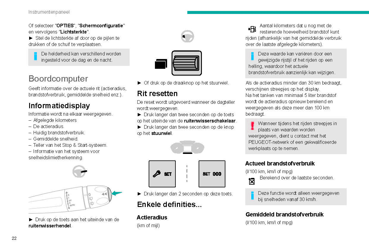 2019-2022 Peugeot Partner Owner's Manual | Dutch