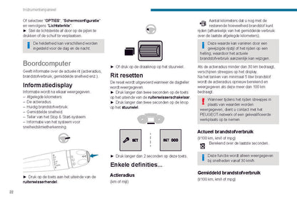 2019-2022 Peugeot Partner Gebruikershandleiding | Nederlands