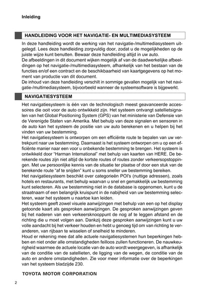 2018 Toyota C-HR Hybrid Infotainment Manual | Dutch
