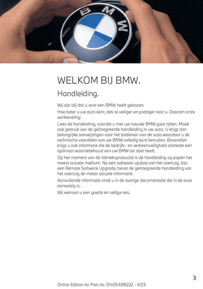 2023-2024 BMW M3 Touring Gebruikershandleiding | Nederlands