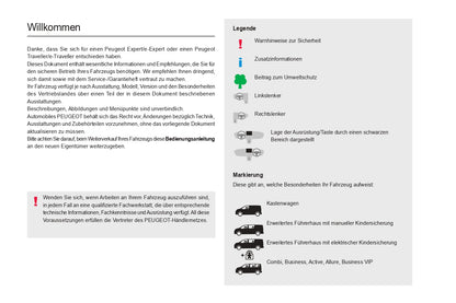 2024 Peugeot Expert/e-Expert/Traveller/e-Traveller Gebruikershandleiding | Duits
