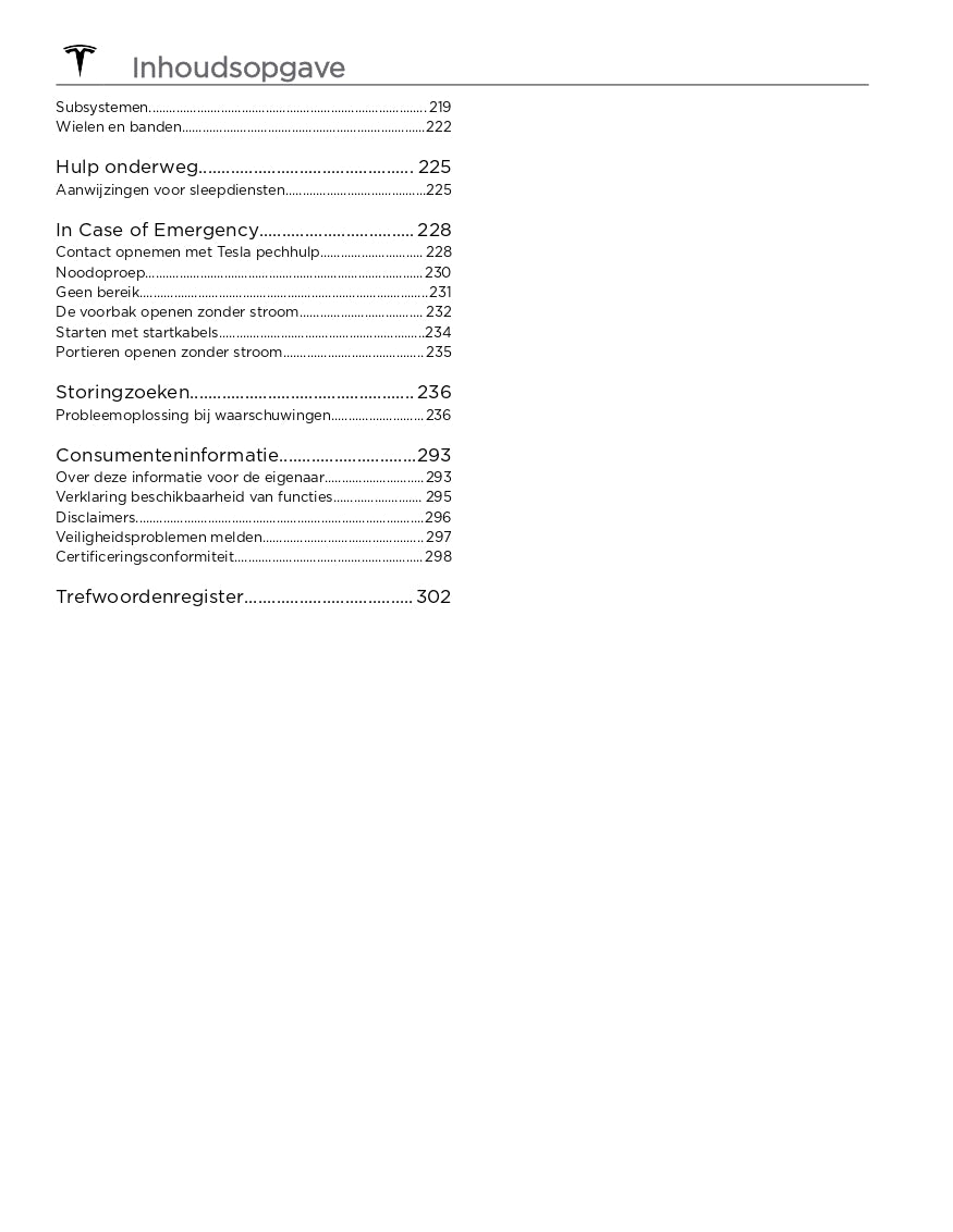 2024 Tesla Model 3 Bedienungsanleitung | Niederländisch