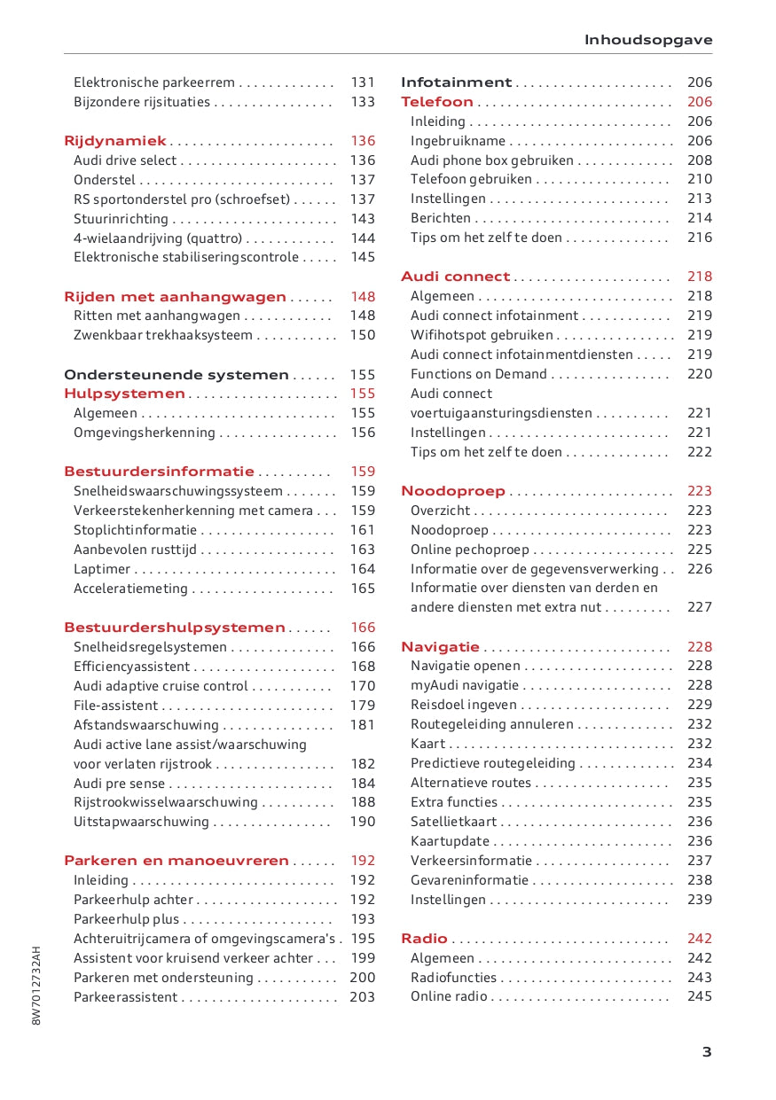 2020-2022 Audi A5 Gebruikershandleiding | Nederlands