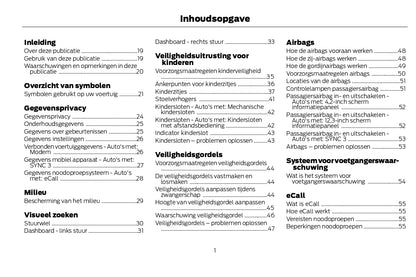 2022-2024 Ford Kuga Vignale Bedienungsanleitung | Niederländisch