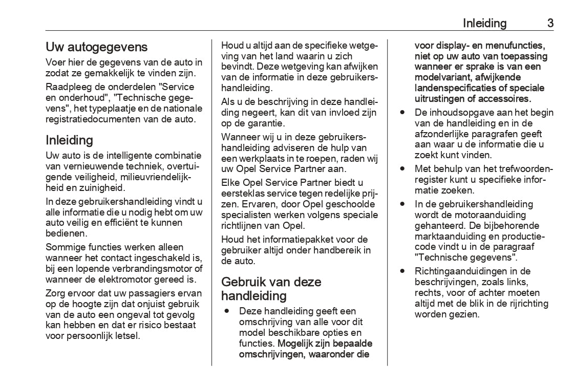 2023-2024 Opel Corsa/Corsa-e Gebruikershandleiding | Nederlands