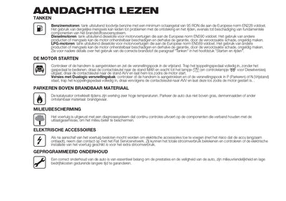 2016 Fiat Panda Owner's Manual | Dutch