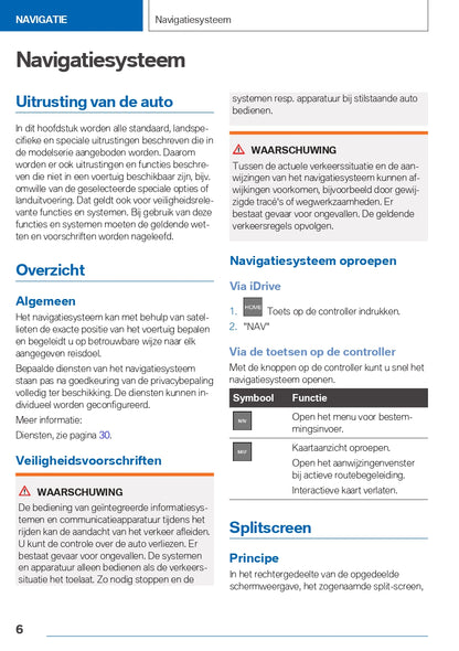 2021-2023 BMW iX3 Infotainment Manual | Dutch