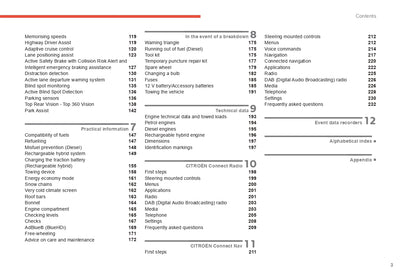 2022-2024 Citroën C5 Aircross Manuel du propriétaire | Anglais