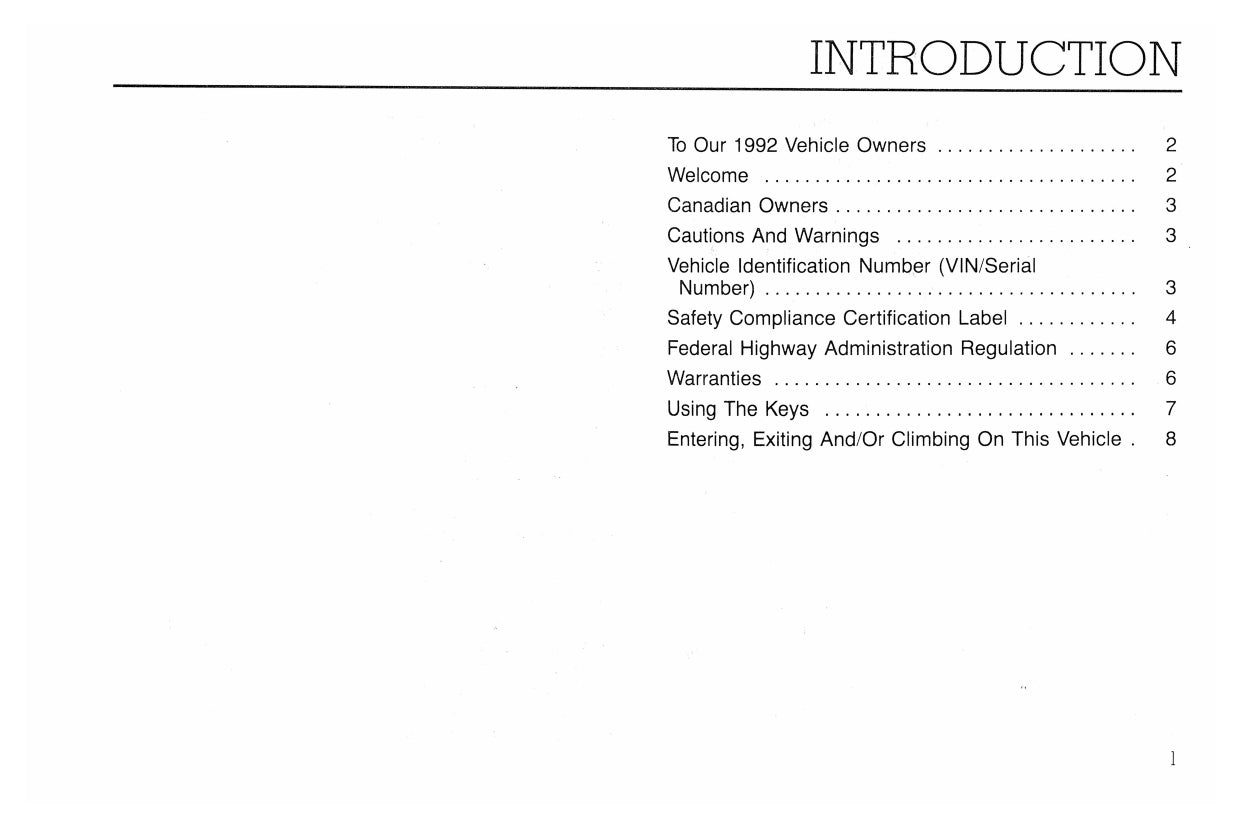 1991 Audi Quattro V8 Owner's Manual | English