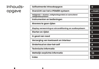 2022-2023 Nissan Qashqai e-Power Owner's Manual | Dutch