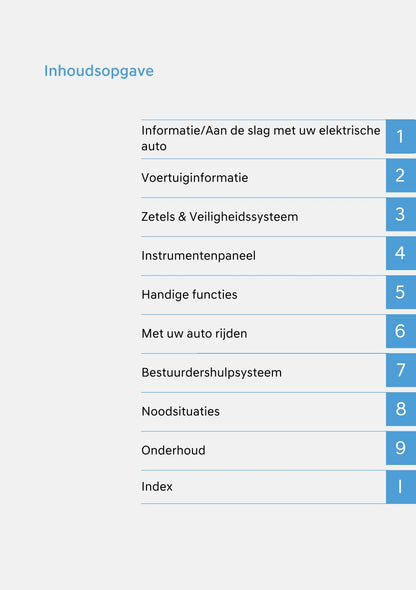 2024 Hyundai Kona Electric Owner's Manual | Dutch