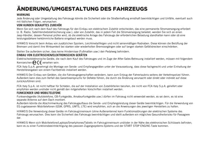 2023 Jeep Avenger Owner's Manual | German