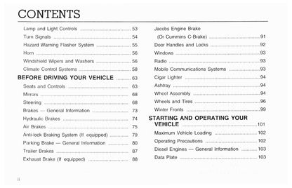 1997 Ford L-Series Gebruikershandleiding | Engels