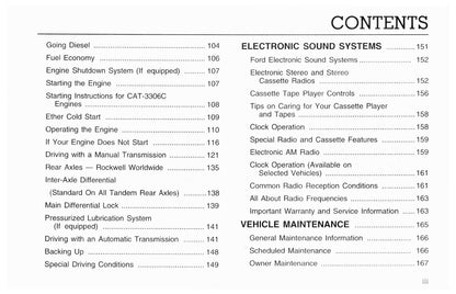 1997 Ford L-Series Manuel du propriétaire | Anglais