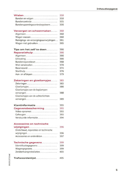 2019 Audi a3 Owner's Manual | Dutch