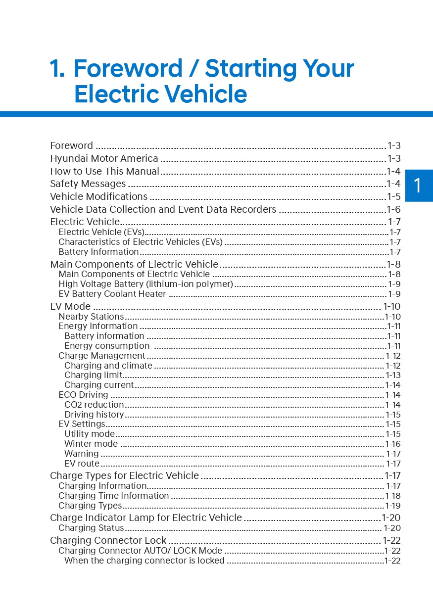 2023 Hyundai Kona Electric Gebruikershandleiding | Engels
