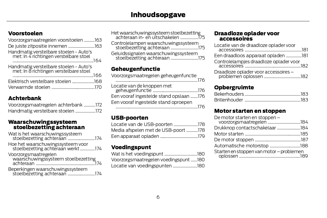 2022-2024 Ford Kuga Vignale Bedienungsanleitung | Niederländisch