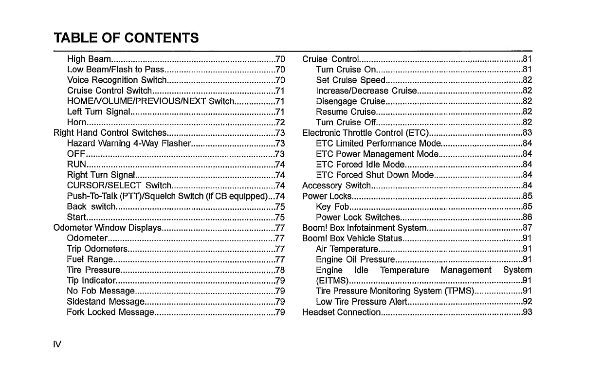 2019 Harley-Davidson FLHXSE Owner's Manual | English