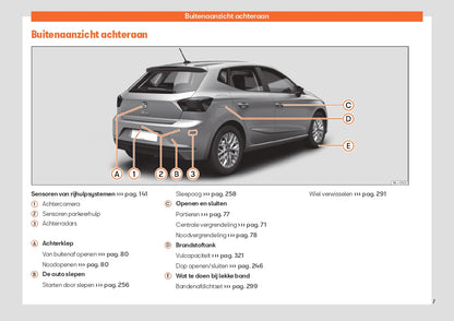 2024 Seat Ibiza Manuel du propriétaire | Néerlandais