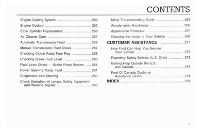 1996 Ford L-Series Owner's Manual | English