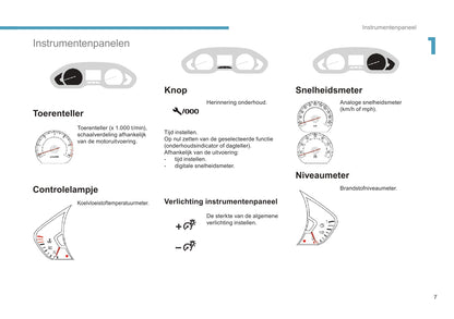 2017-2018 Peugeot 208 Bedienungsanleitung | Niederländisch