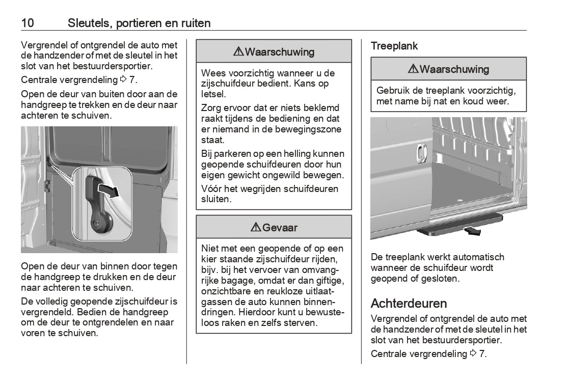 2023-2024 Opel Movano Gebruikershandleiding | Nederlands