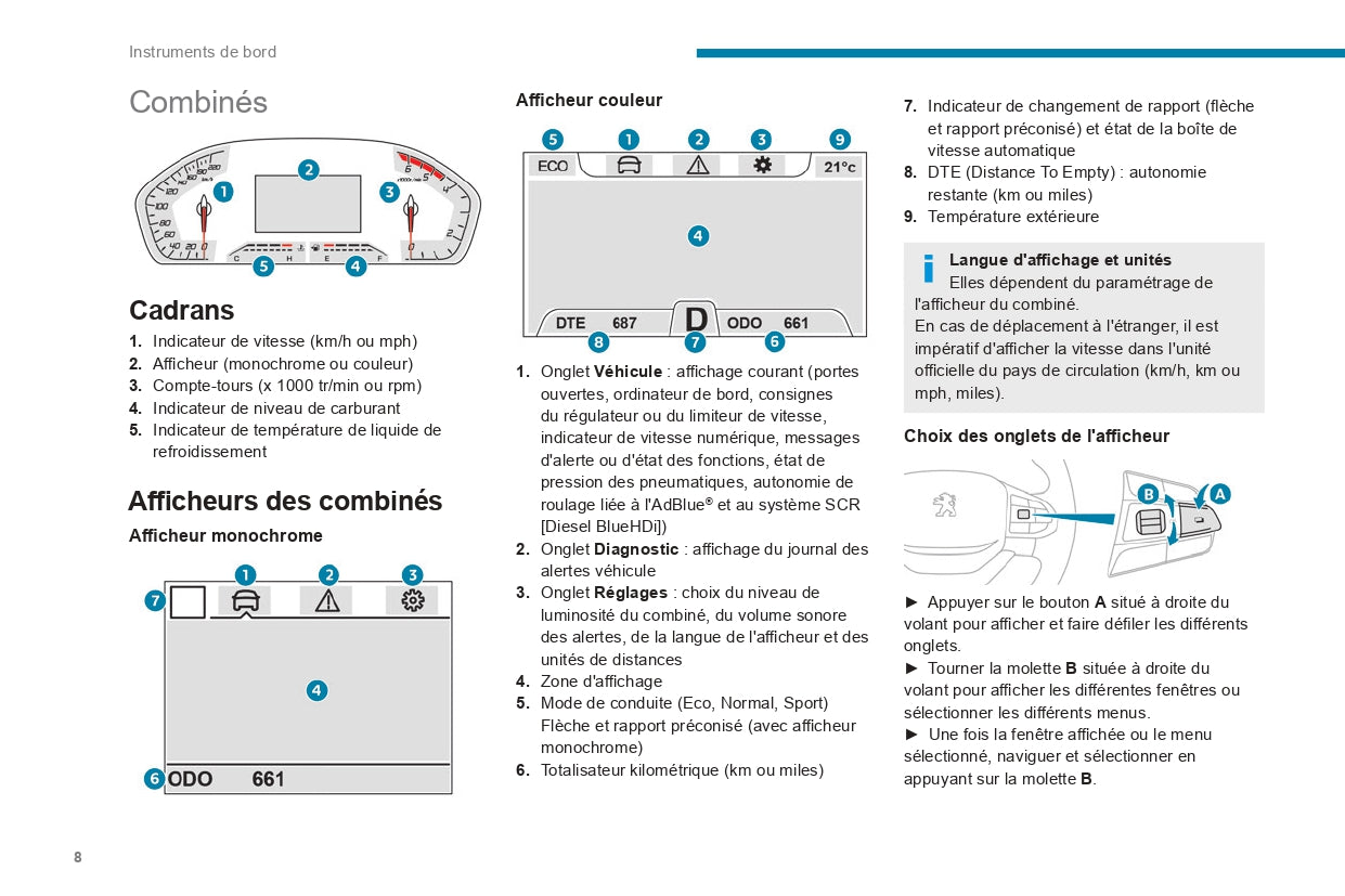 2022-2024 Peugeot Landtrek Owner's Manual | French