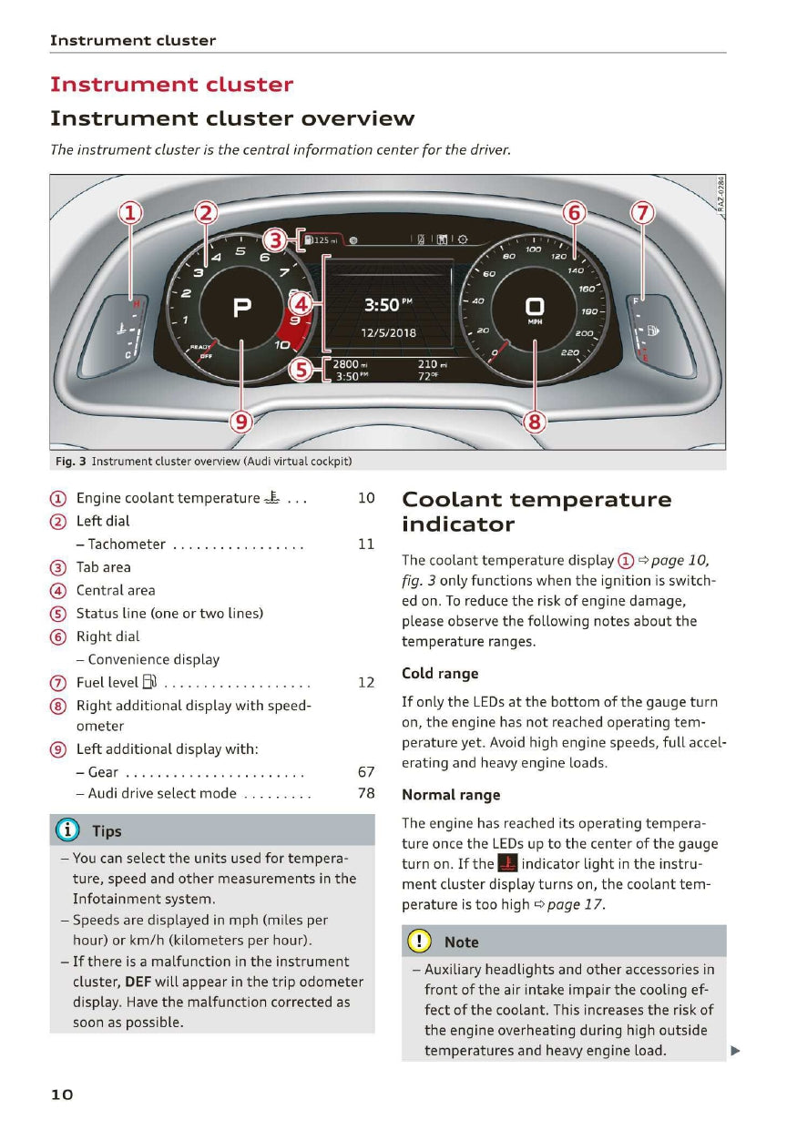 2020 Audi R8 Gebruikershandleiding | Engels