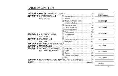 2000 Lexus LX 470 Owner's Manual | English