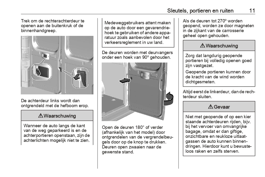 2023-2024 Opel Movano Gebruikershandleiding | Nederlands