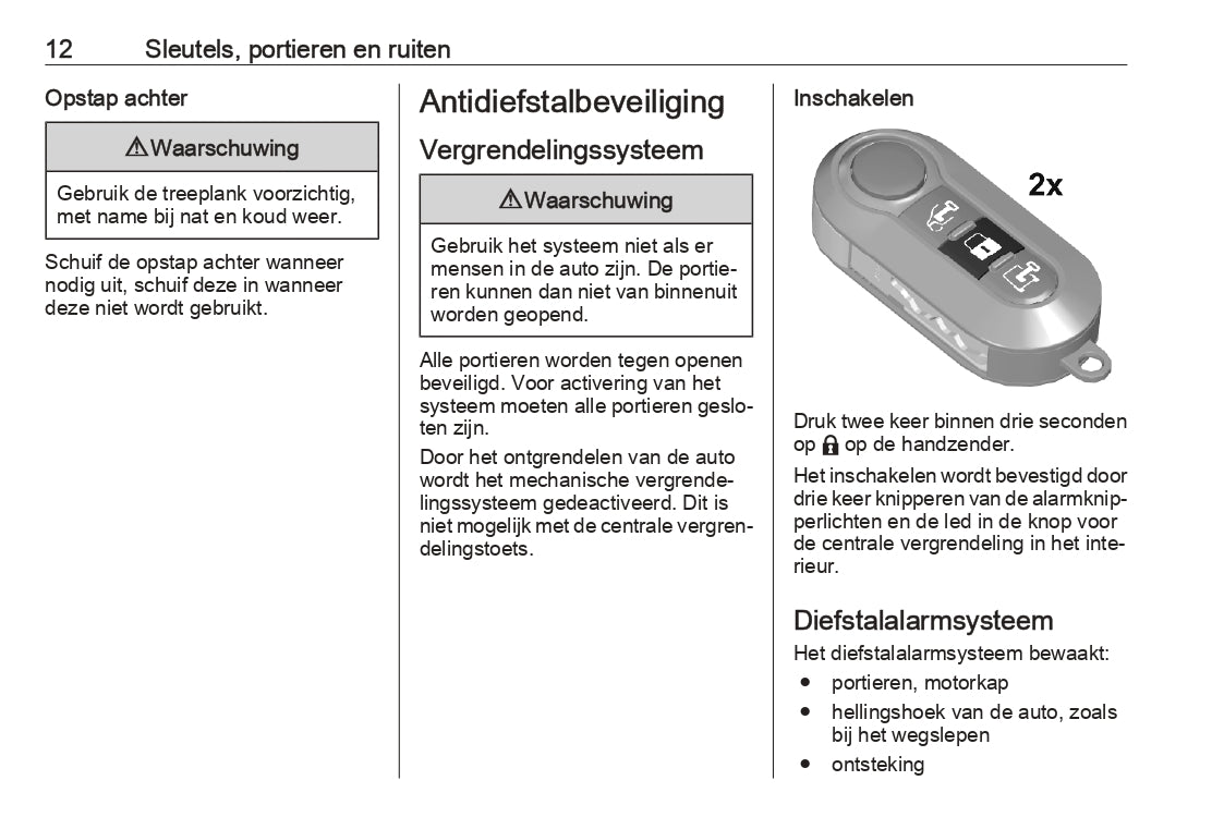 2023-2024 Opel Movano Gebruikershandleiding | Nederlands