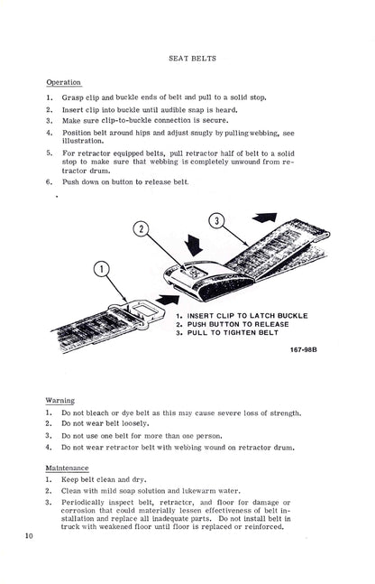 Mack MC/MR Owner's Manual | English