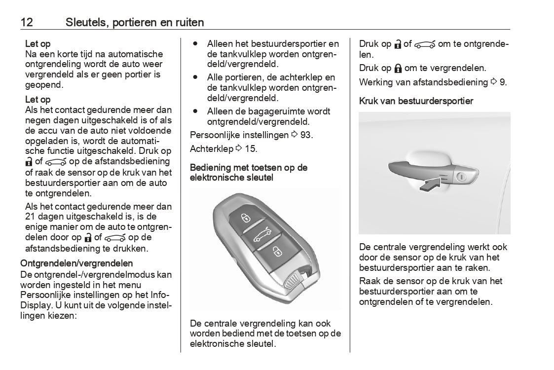 2023-2024 Opel Astra Gebruikershandleiding | Nederlands