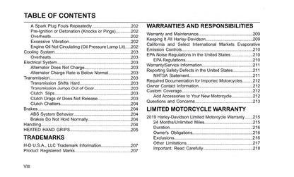 2019 Harley-Davidson FLHTKSE Owner's Manual | English