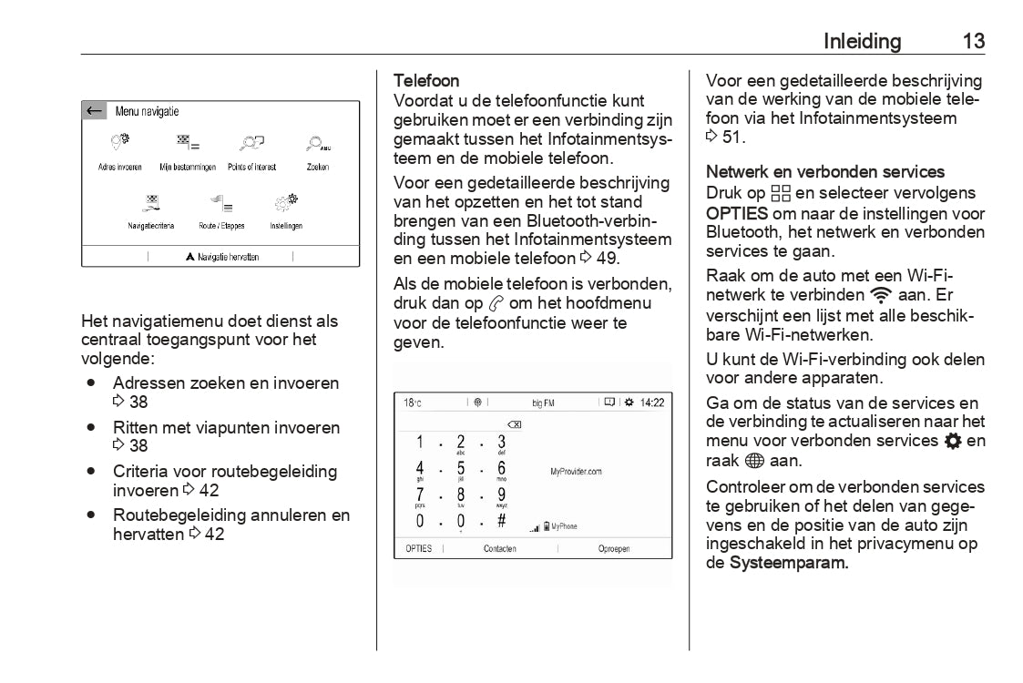 2020-2023 Opel Vivaro Infotainment Manual | Dutch