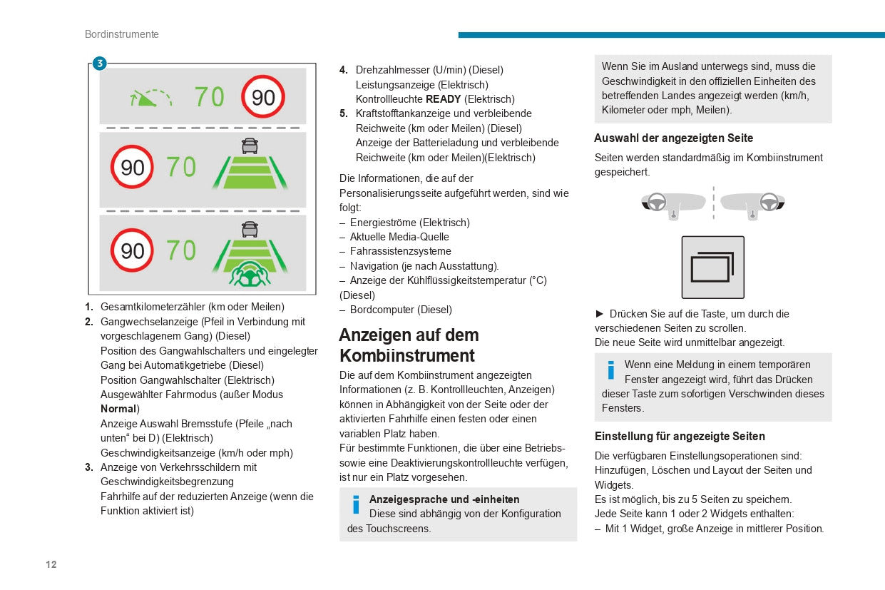 2024 Peugeot Expert/e-Expert/Traveller/e-Traveller Gebruikershandleiding | Duits